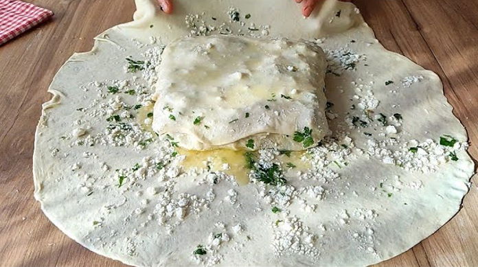 el açması peynirli börek tarifi
