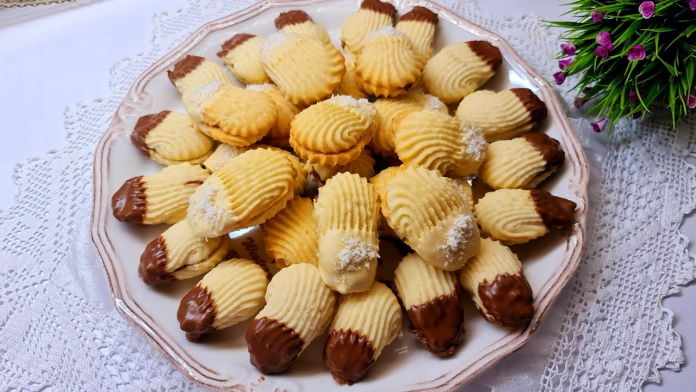 çikolatalı landoşe kurabiye (pastane kurabiyesi) tarifi